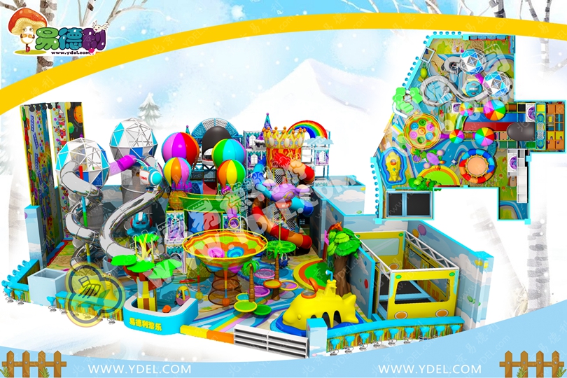 河北定制主題淘氣堡設備