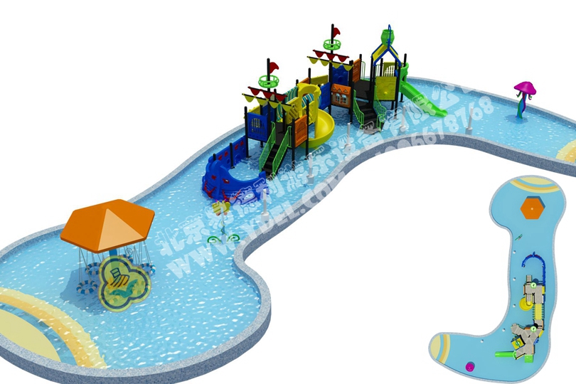 兒童戶外水上公園游樂設備