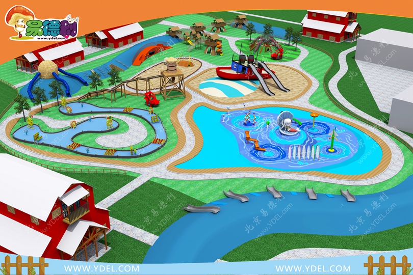 戶外兒童水園設備整體規劃