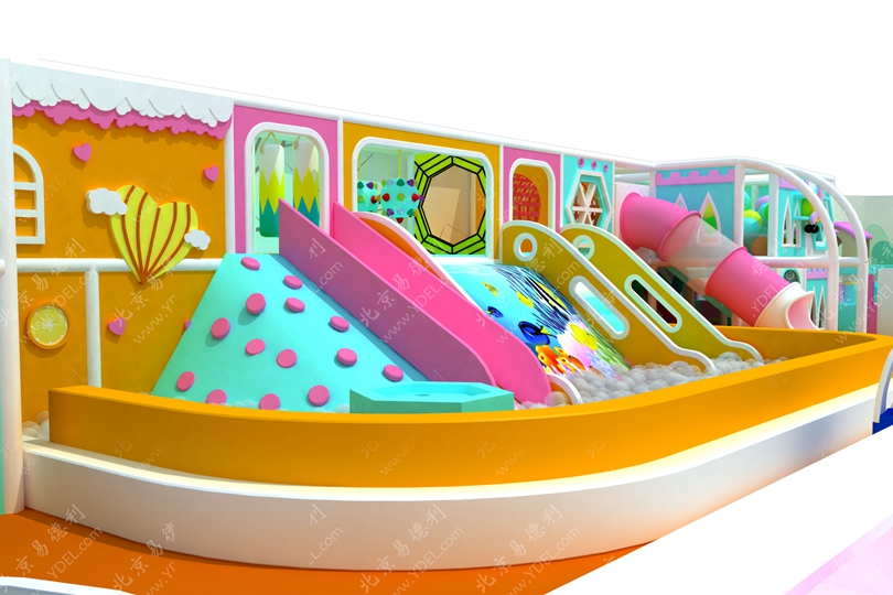小型室內兒童淘氣堡設備