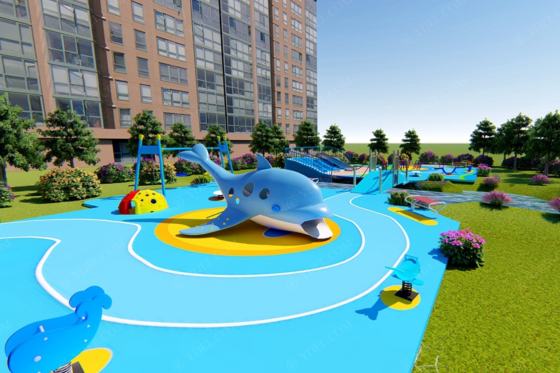 戶外公園兒童游樂場設備