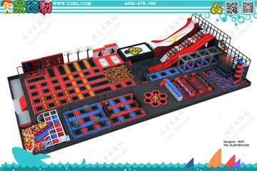 室內網紅蹦床公園